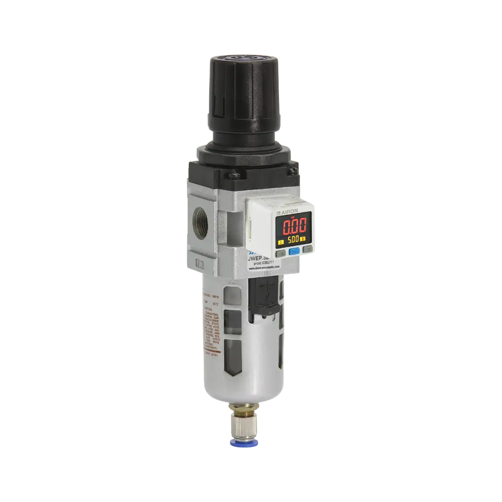 Filtri-riduttori con manometro/pressostato integrato