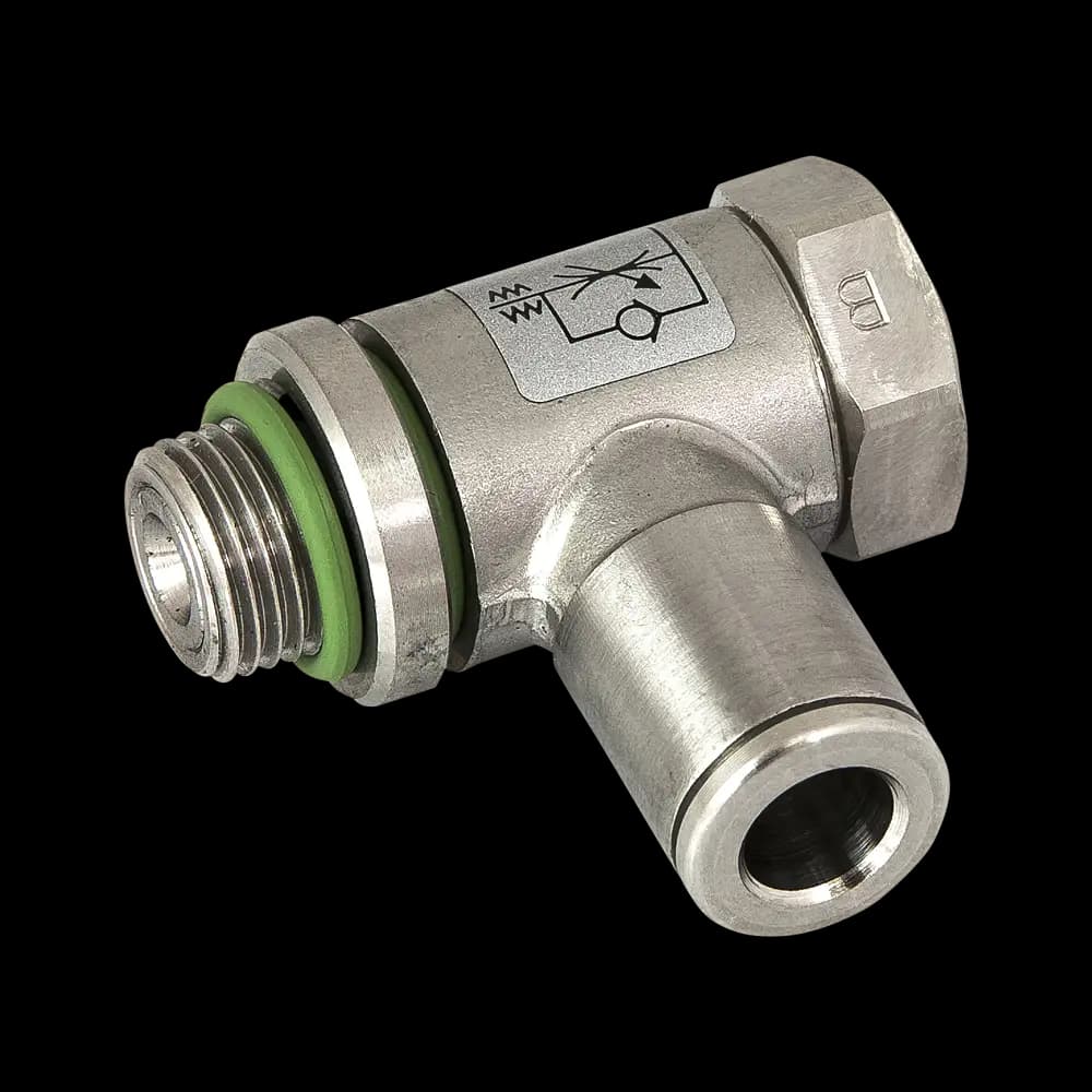 Reguladores de caudal de acero inoxidable