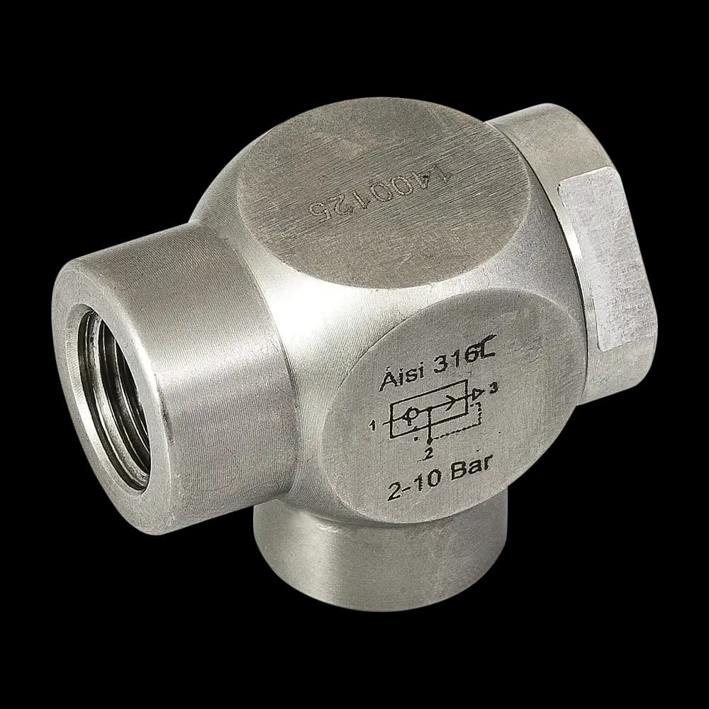 Stainless steel quick exhaust valves