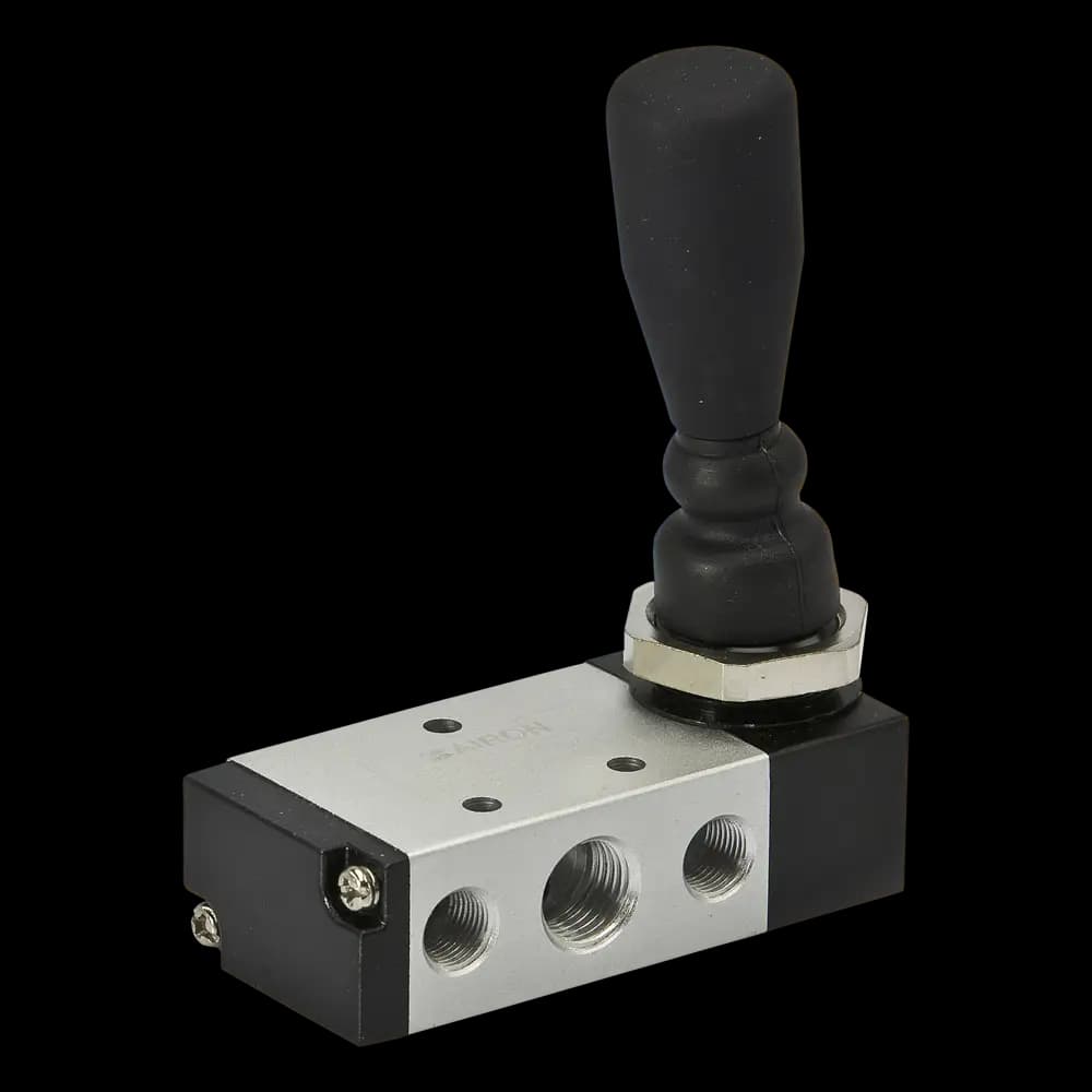 Manually operated valves