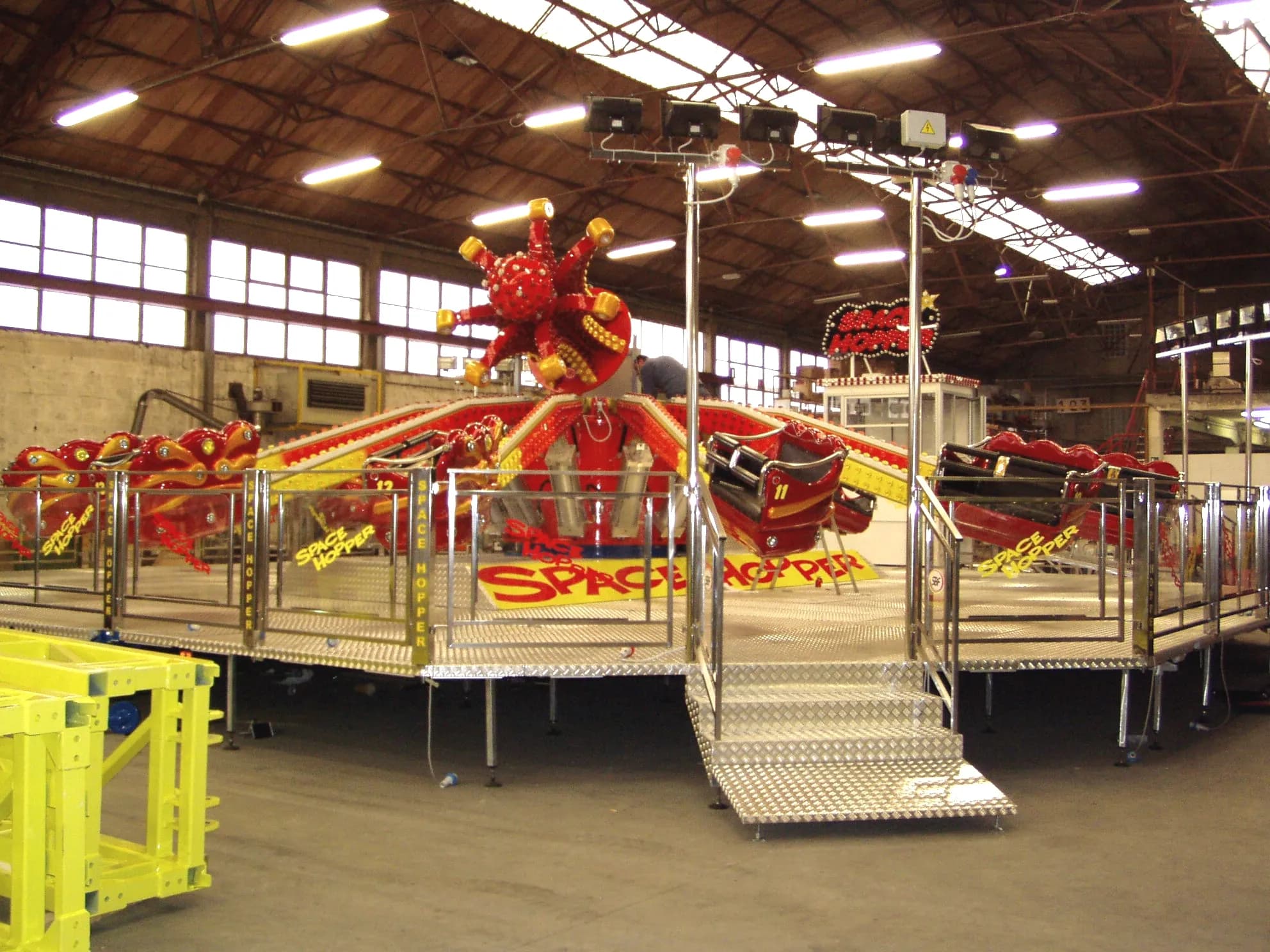 cilindro speciale airon con vista giostra