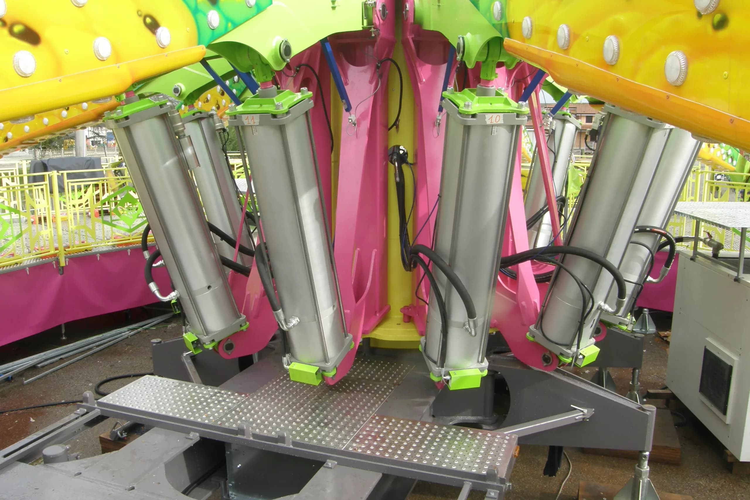 cilindro speciale airon per giostra saltamontes